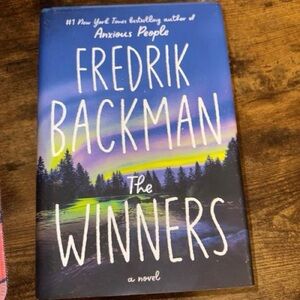 The winners by Fredrik Backman, Hardcover of the third book.